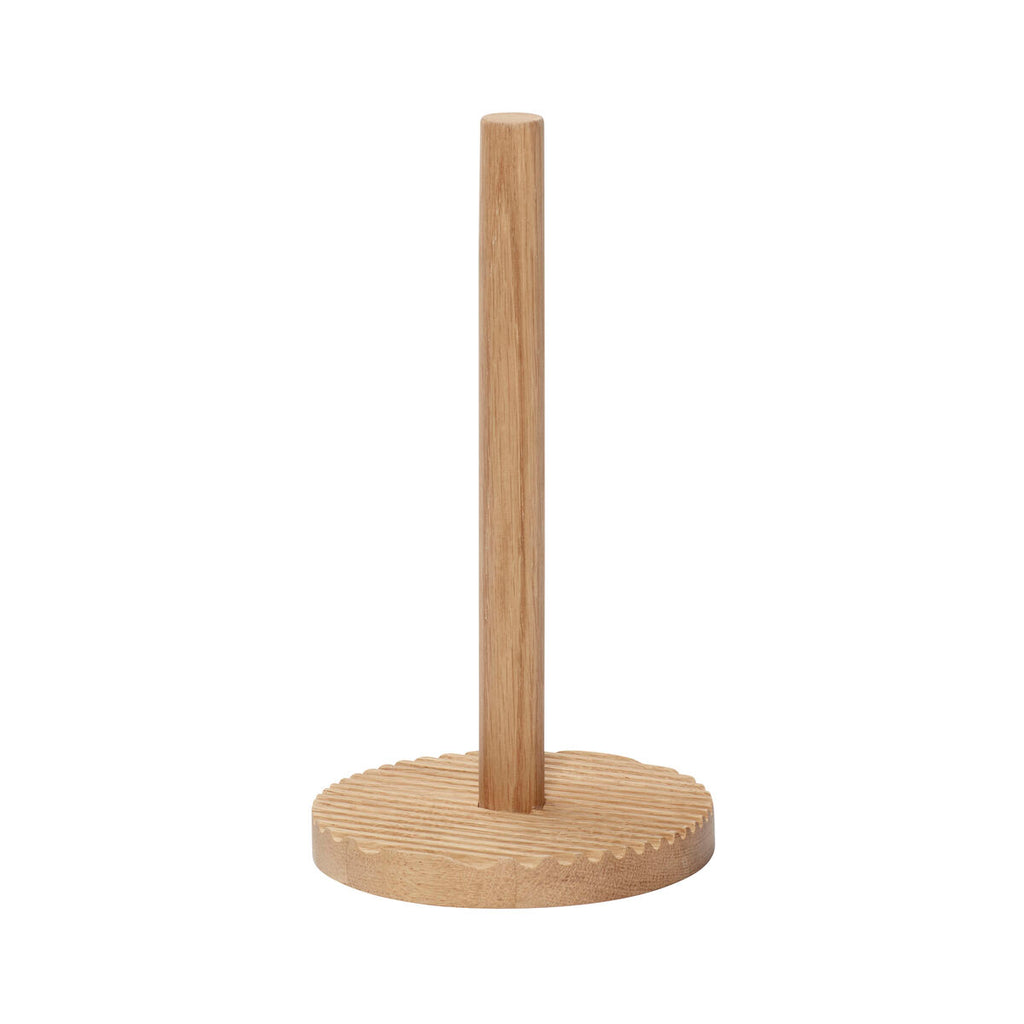 Hübsch Wave Porte-rouleau de cuisine - Naturel