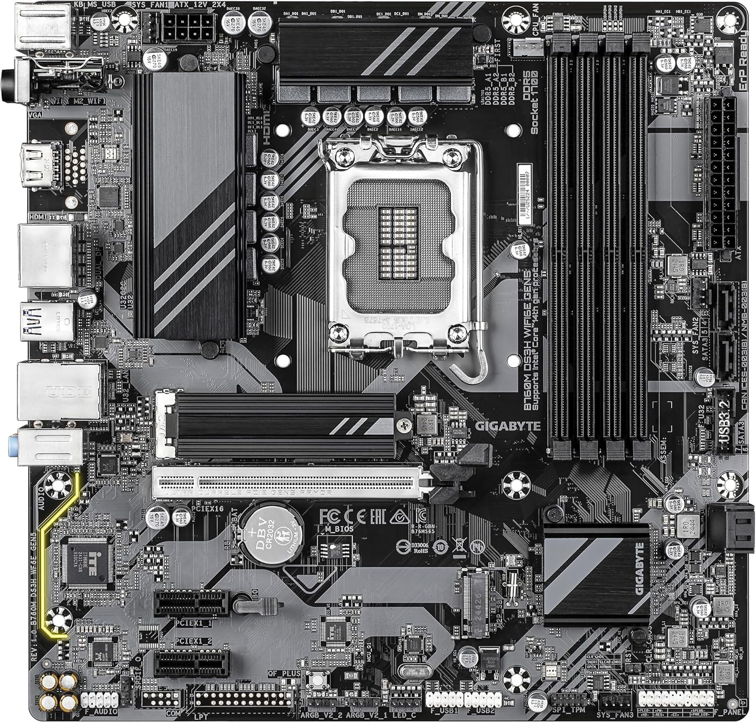 Gigabyte B760M A E WF6E GEN5
