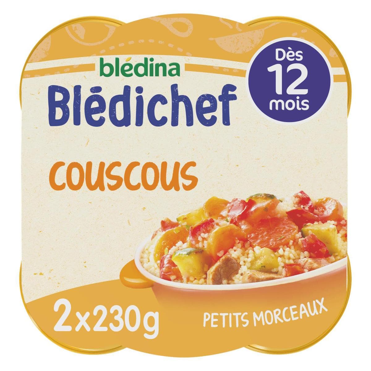 Bledichef couscous 2x230g