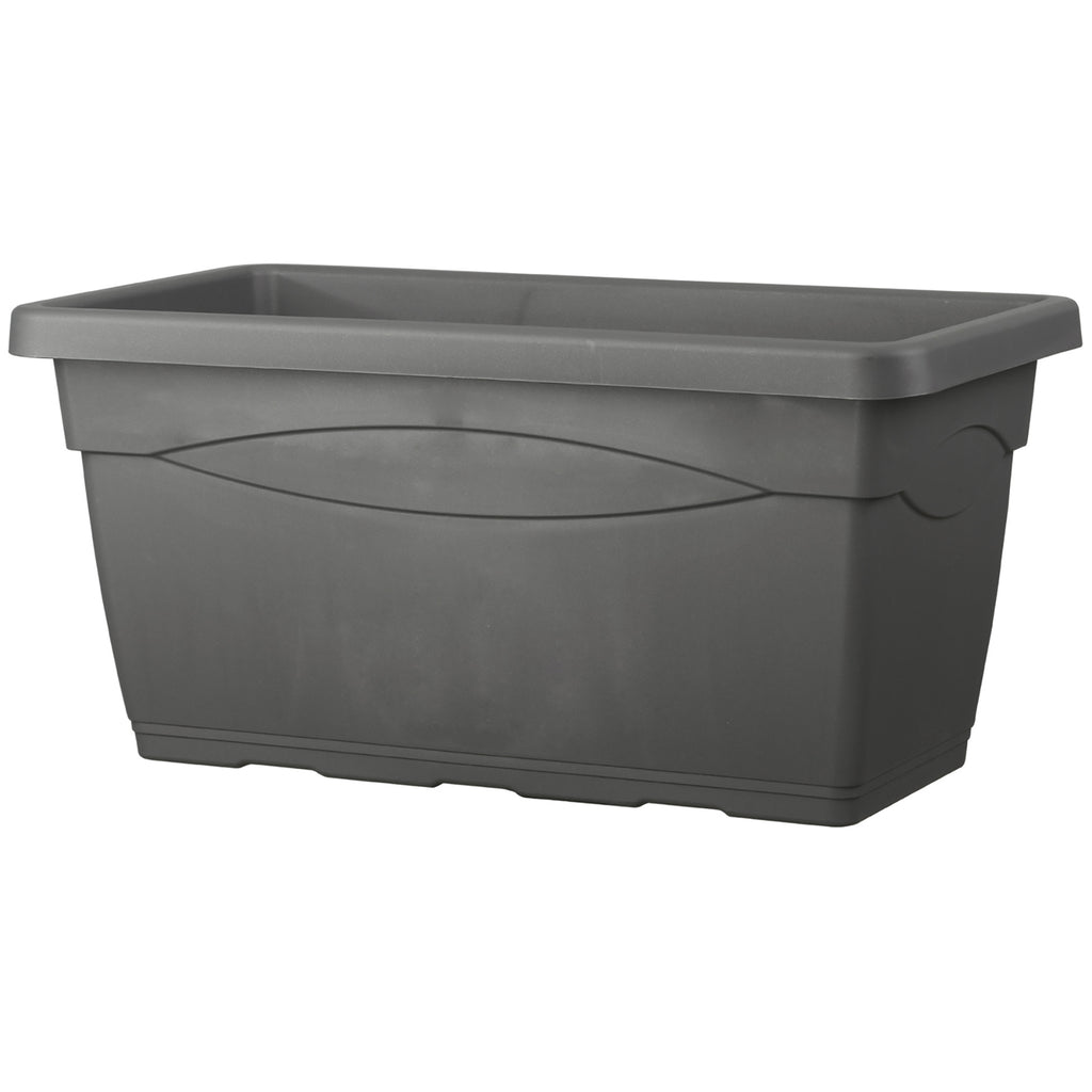 Deroma Étagère basse Day R - Anthracite - 100 cm