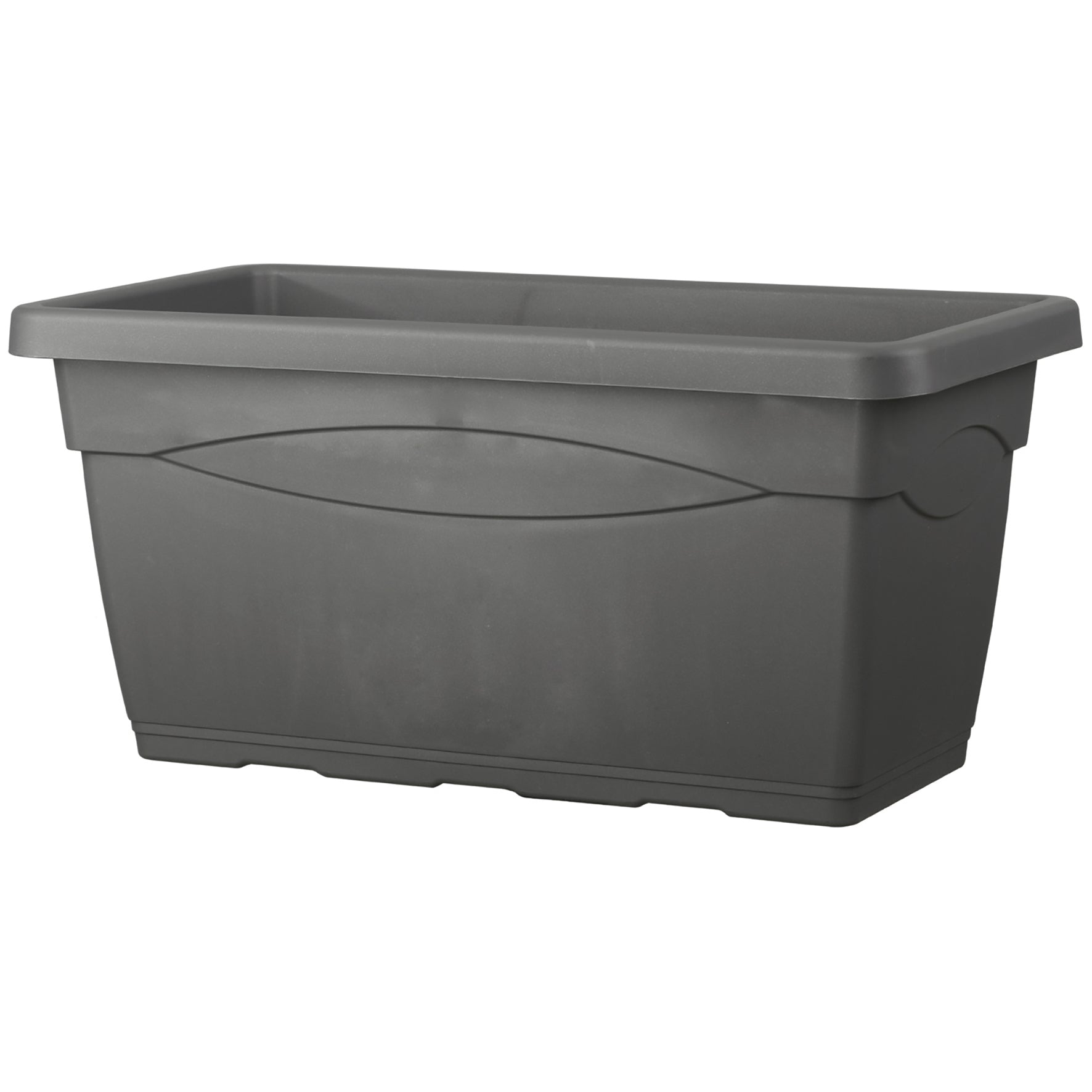 Deroma Étagère basse Day R - Anthracite - 100 cm