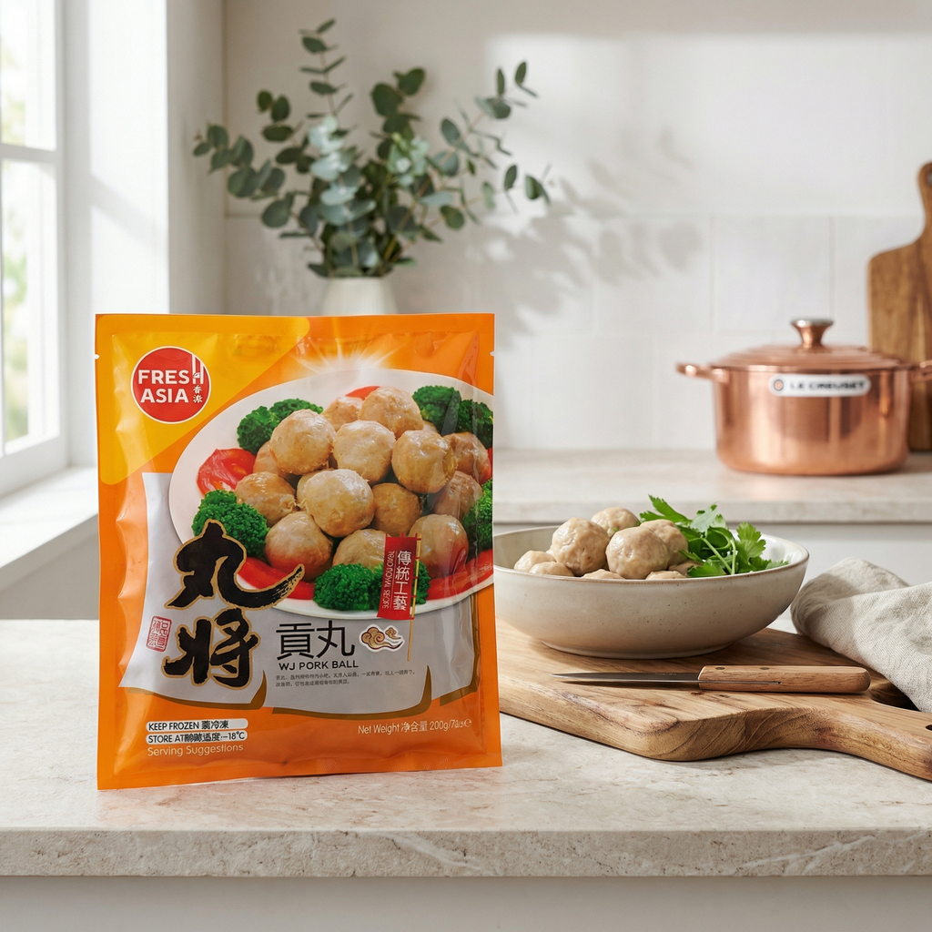FRESHASIA Wanjiang Boulettes de porc - 200 g