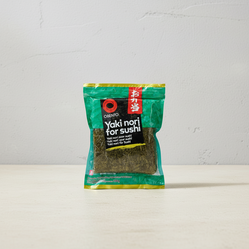 Obento Feuilles d'algues Yaki Nori - 50 pièces / 125 g