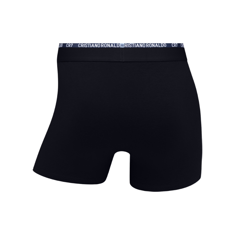 CR7 Lot de 6 Boxers Noir/Bleu/Bleu Clair