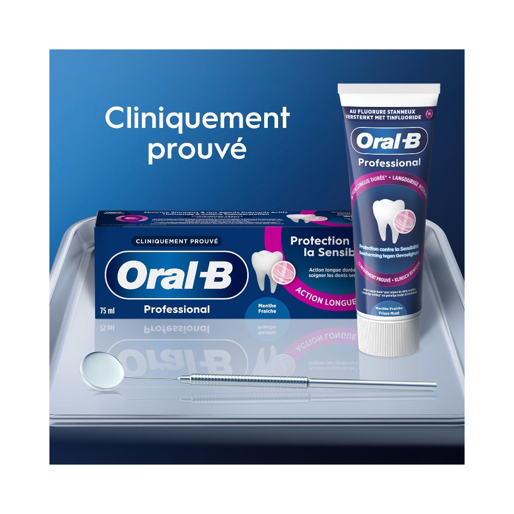 ORAL-B Professional Protection Sensibilité Fraîcheur - Dentifrice - 75ml