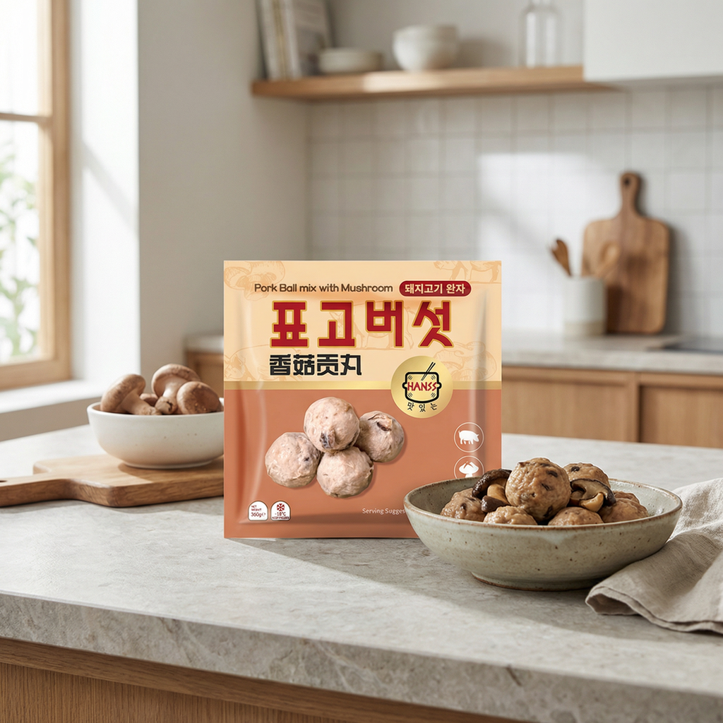 HANSS Mélange de boulettes de porc aux champignons 360 g