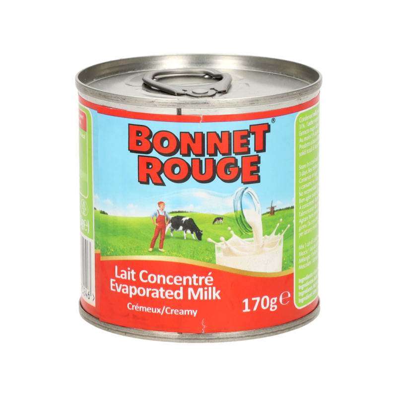 Bonnet Rouge Lait évaporé 170 g