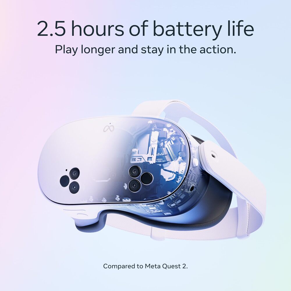 Meta Quest 3S Casque VR - 128 Go - Version EU