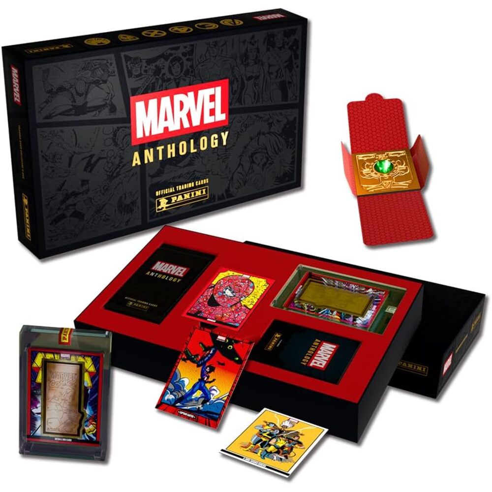 PANINI MARVEL ANTHOLOGY TRADING CARDS Treasure Box