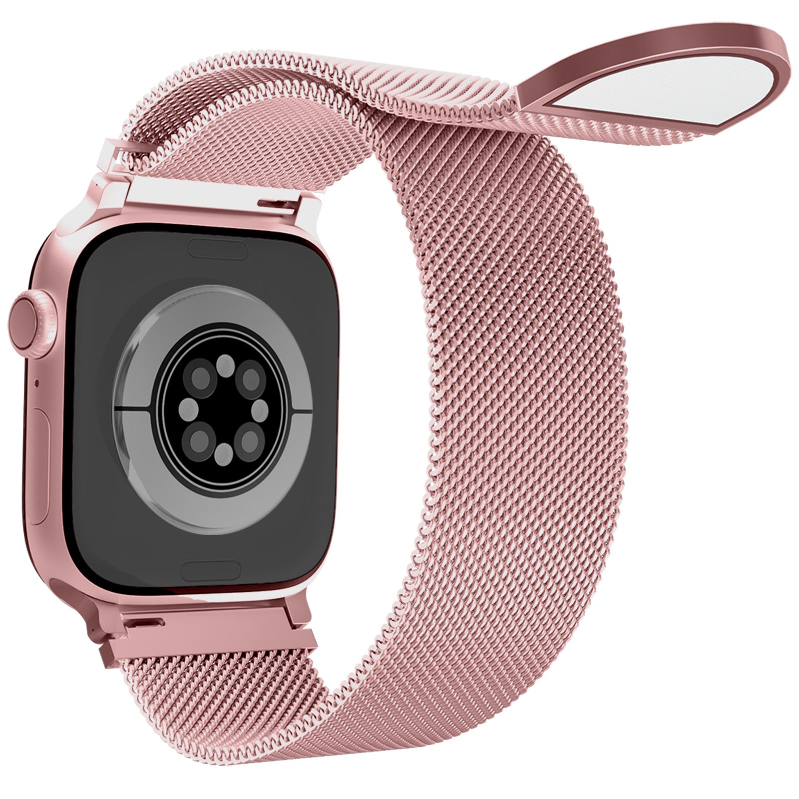 APPLE Bracelet milanais pour Apple Watch, 38/40 mm - Rose poudré