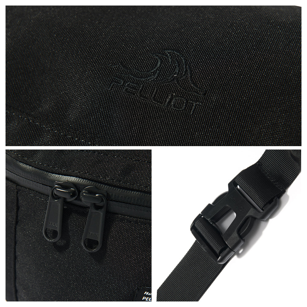 PELLIOT Sac banane quotidien Unisexe Sport Extérieur Mains Libres Pratique – Intemporel et polyvalent, Noir