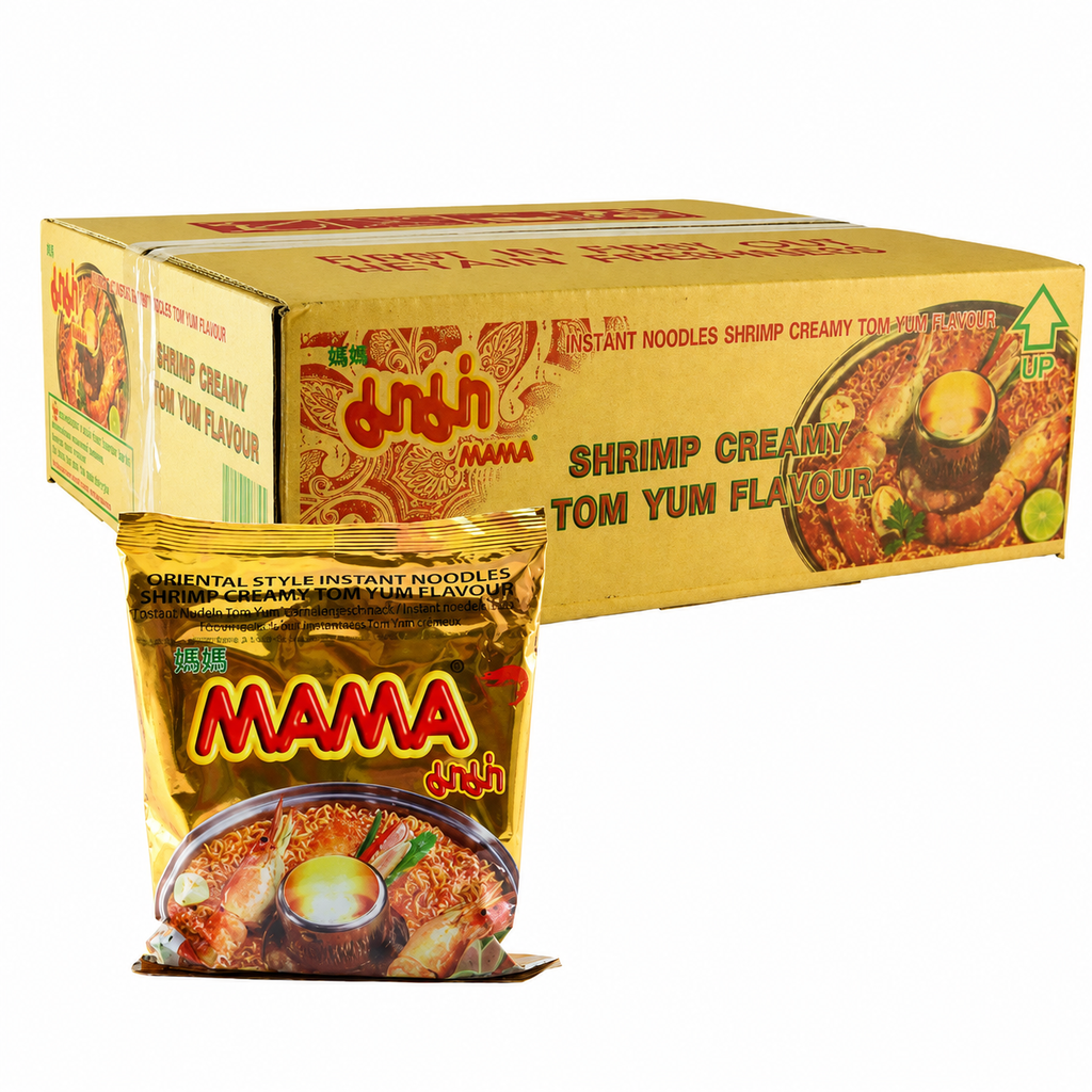 MAMA Nouilles instantanées saveur Tom Yum - 30 x 55 g