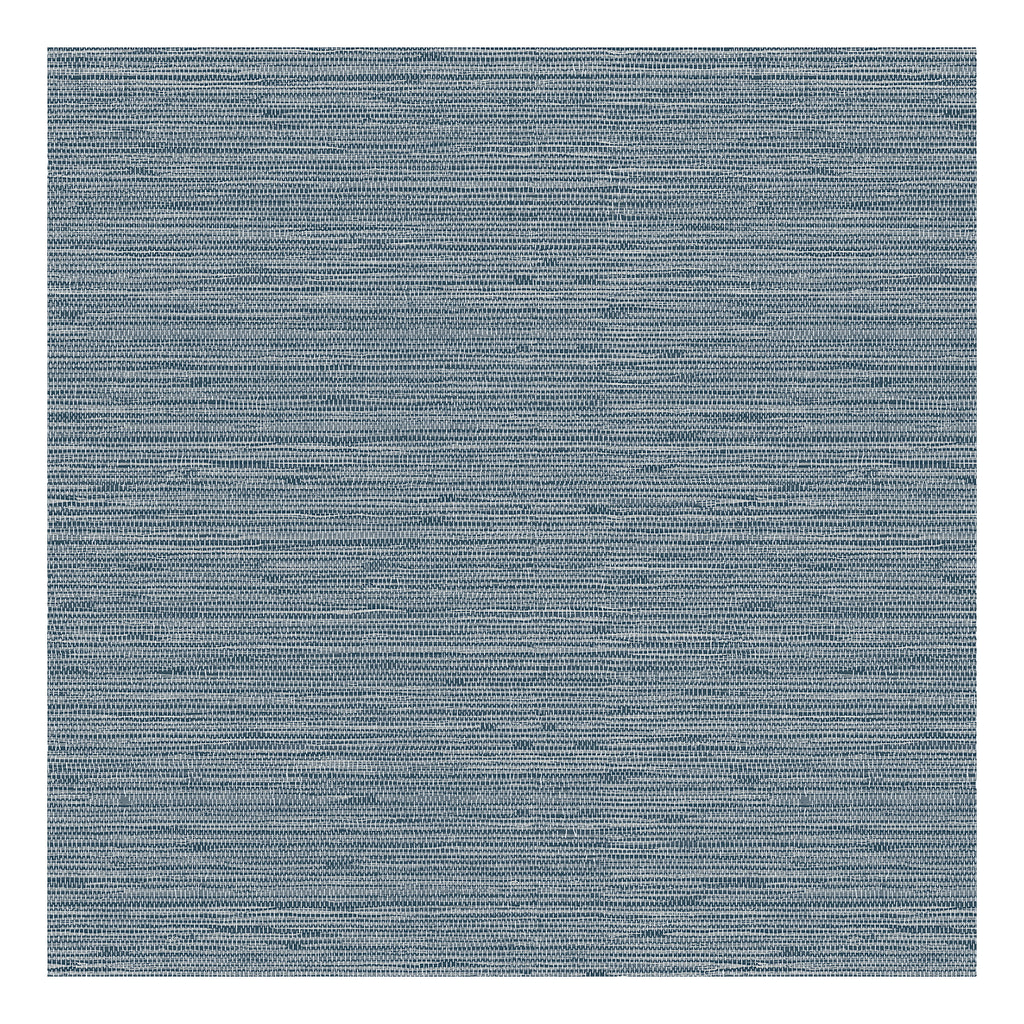 Murgall Papier peint adhésif auto-collant motif paille tissée Bleu 44 x 305 cm 1 rouleau