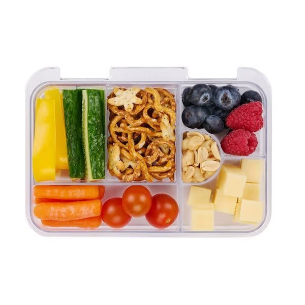 Alpina Boîte de conservation et de snacks avec 6 compartiments 21 x 15 x 4,5 cm
