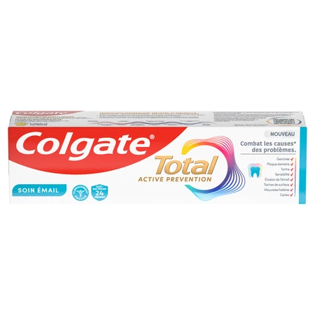 Colgate Dentifrice Total Active Protection contre les caries 75 ml