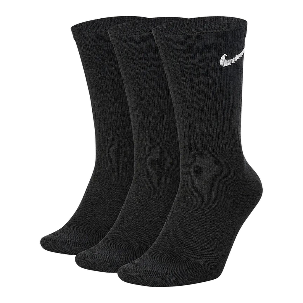 Nike Chaussettes de sport mi-mollet amortissantes lot de 6 Noir