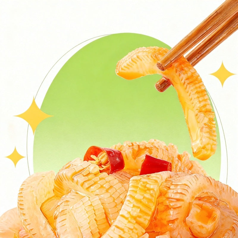 HAO BA SHI Snack de konjac saveur poivre du Sichuan - 50g
