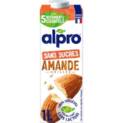 Alpro Amande sans Sucres UHT 1 L