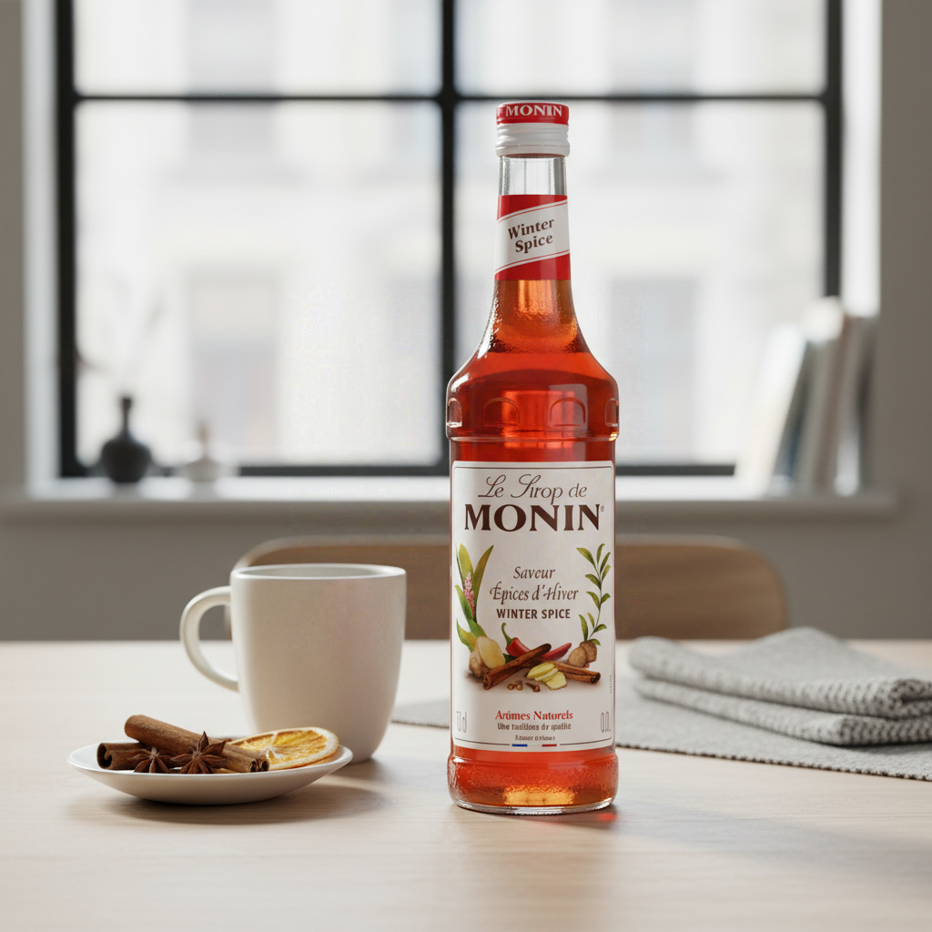 MONIN Sirop saveur épices d'hiver - 700 ml
