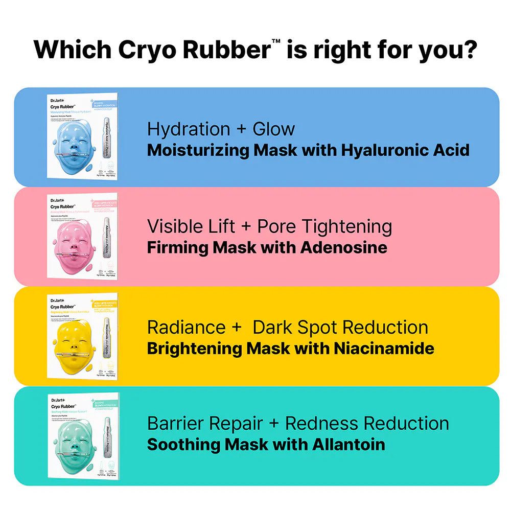 Dr.Jart+ Cryo Rubber Masque éclaircissant à la vitamine C 4 g + 40 g