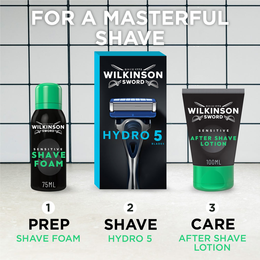 Wilkinson Sword Mousse à raser Noir
