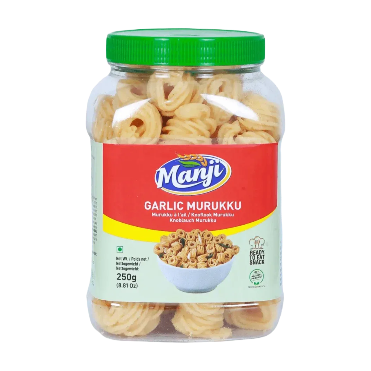 Manji Murukku à l’ail - 250 g
