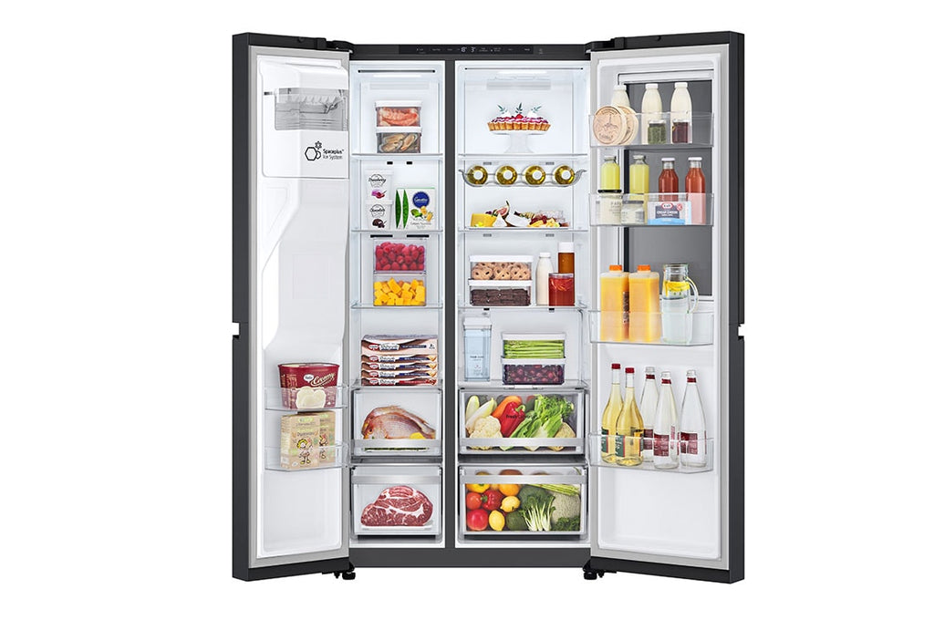 LG GSXE81EVBD Réfrigérateur américain avec Door-In-Door™ Classe D noir - 628 L