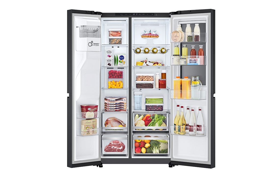 LG GSXE81EVBD Réfrigérateur américain avec Door-In-Door™ Classe D noir - 628 L