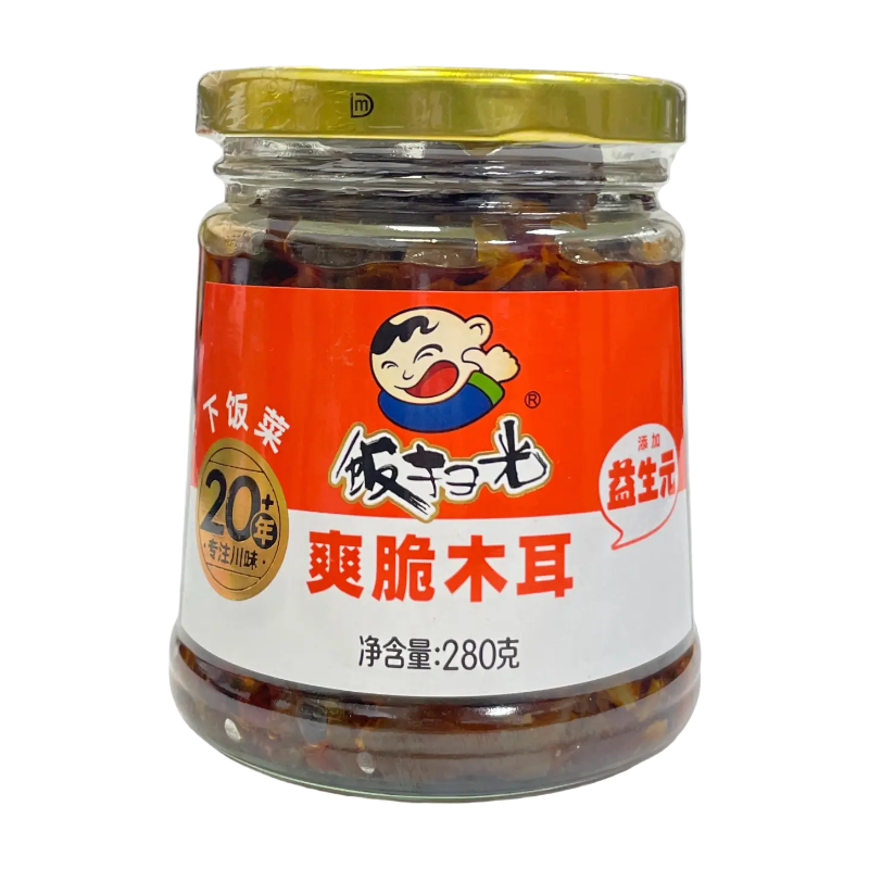 Fan Sao Guang Champignons noirs croustillants - 280 g