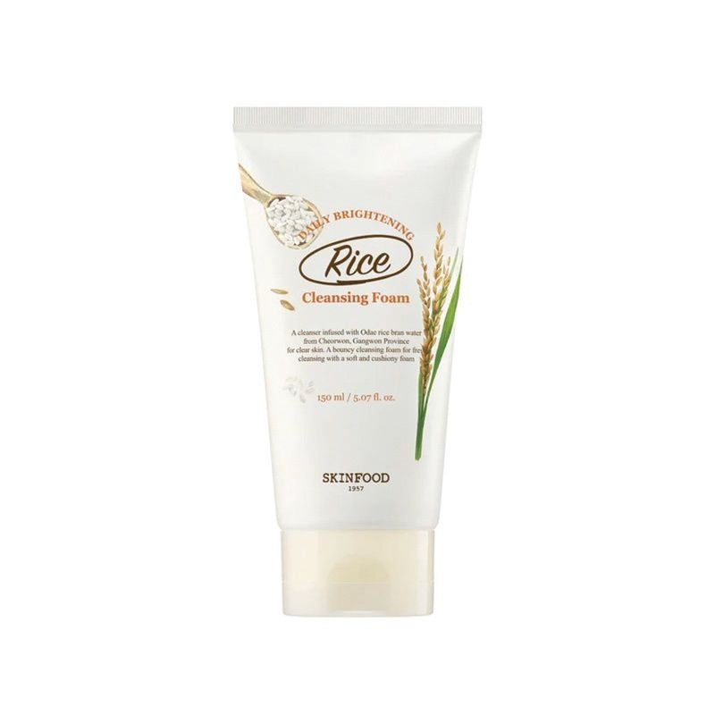 SKINFOOD Mousse Nettoyante Éclaircissante Quotidienne Au Riz 150 ml