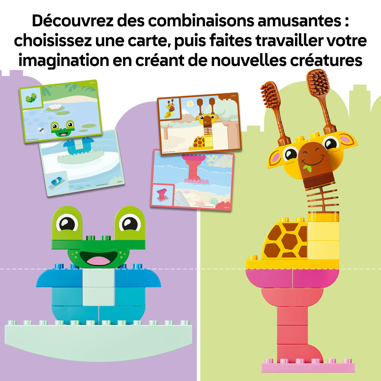 LEGO DUPLO Set de construction animaux 10472