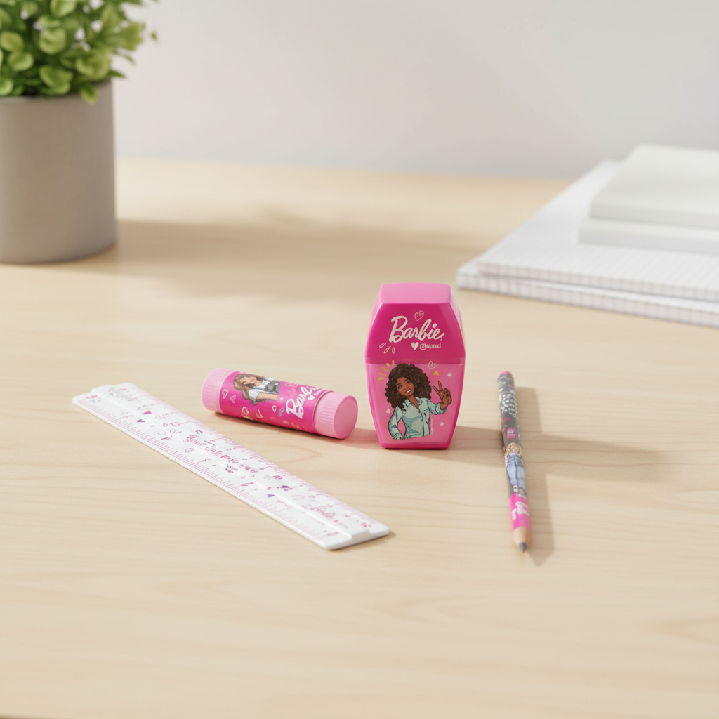 Maped Barbie Mini ensemble de papeterie