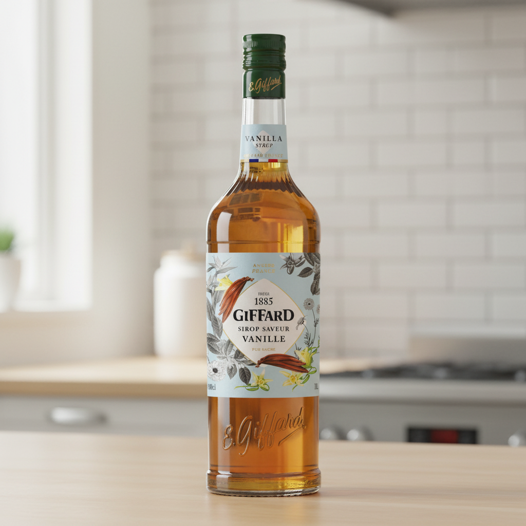 GIFFARD Sirop saveur vanille - 1 L