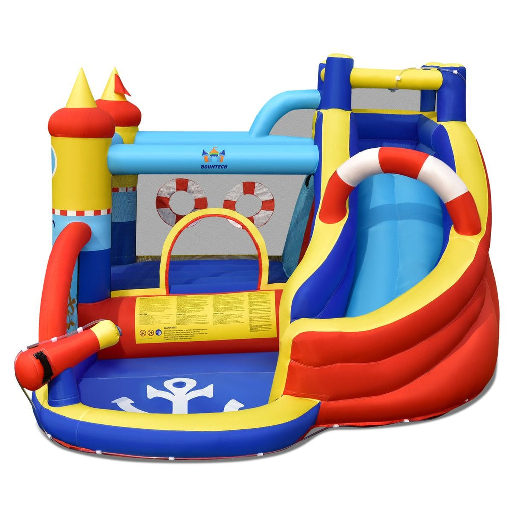 Costway Aire de jeux gonflable 6-en-1 pour enfants 360 x 290 x 200 cm
