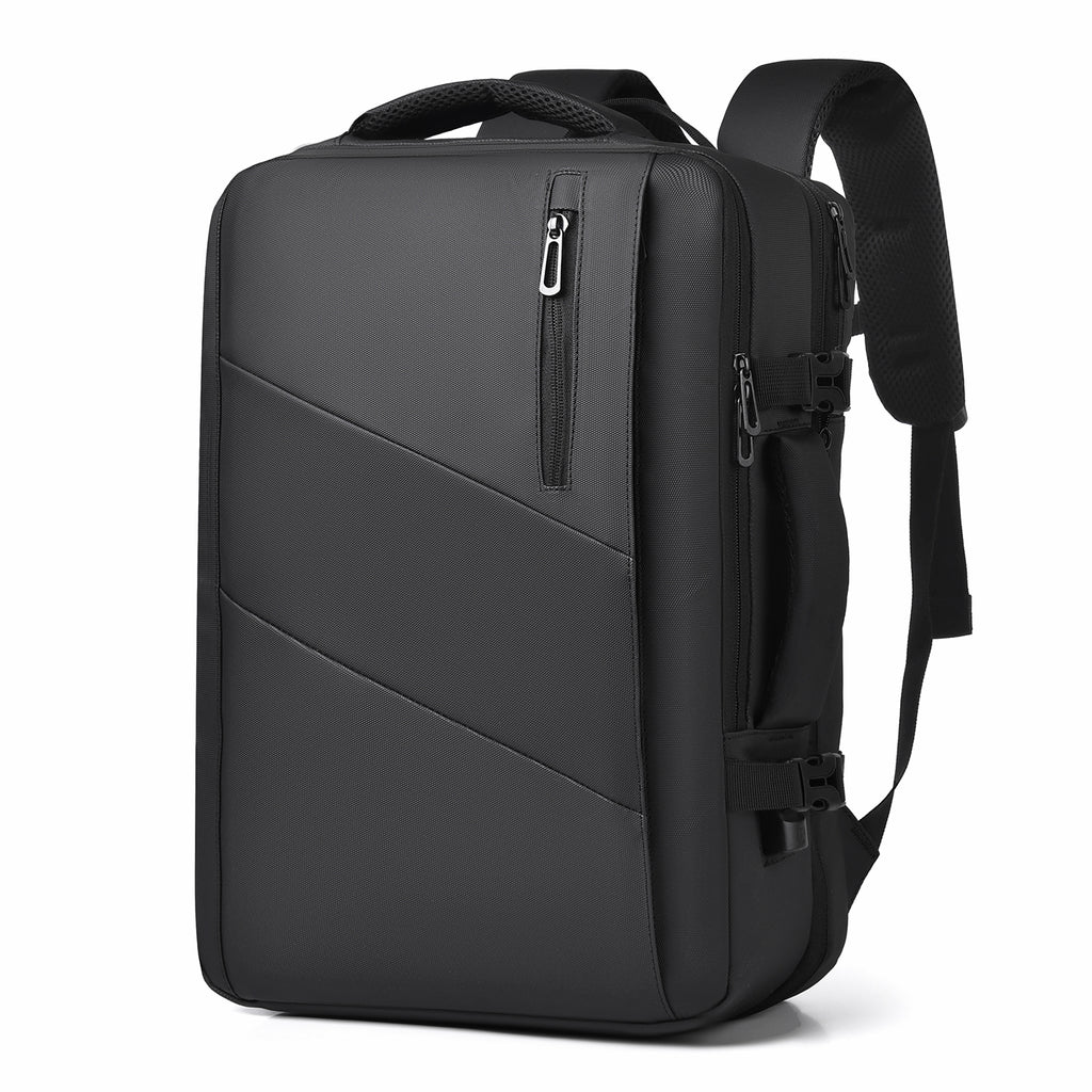 Sac à dos cabine extensible 25 L à 35 L imperméable ordinateur portable de travail sac à dos grande capacité multi-poches sac de voyage de jour pour hommes voyage week-end trajet