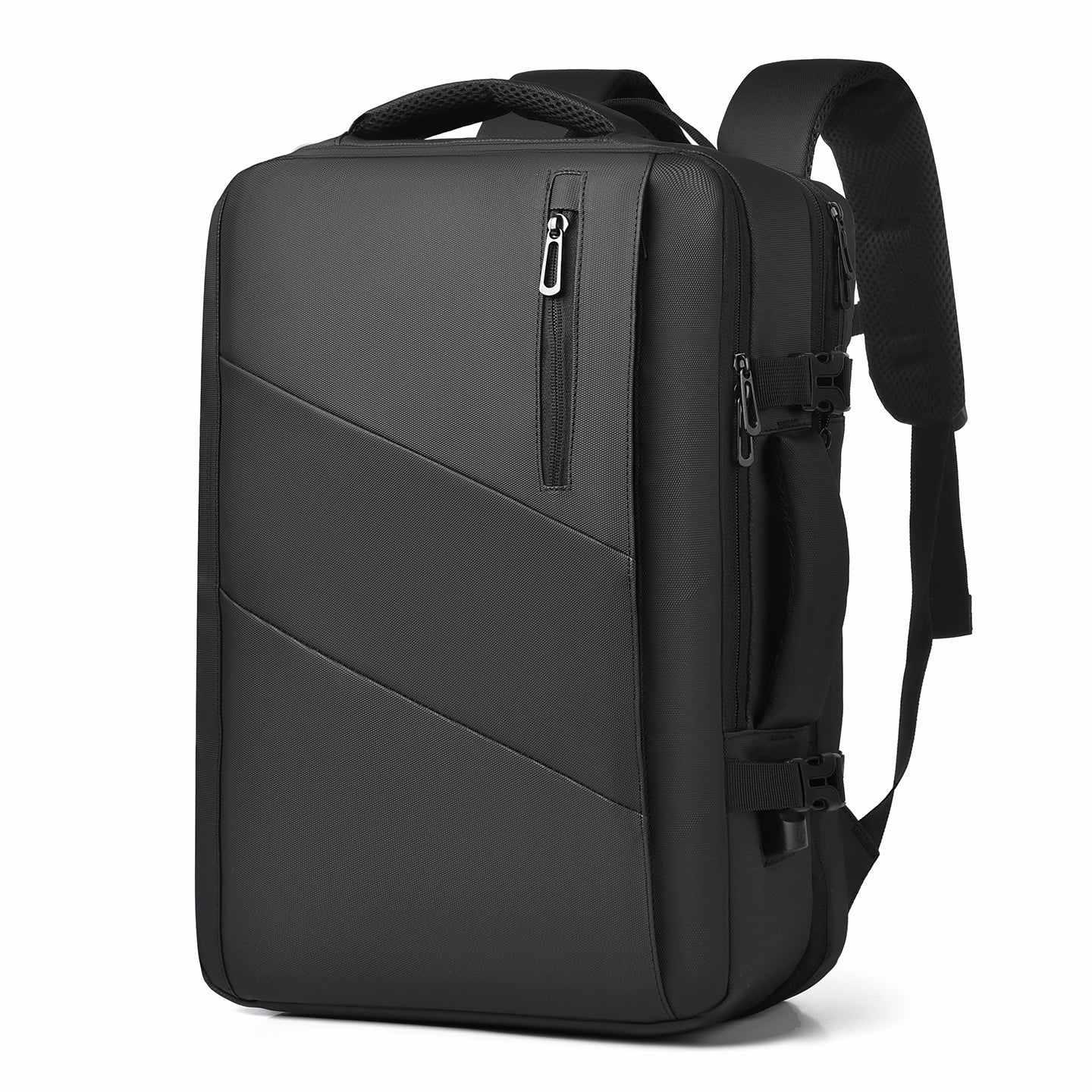 Sac à dos cabine extensible 25 L à 35 L imperméable ordinateur portable de travail sac à dos grande capacité multi-poches sac de voyage de jour pour hommes voyage week-end trajet