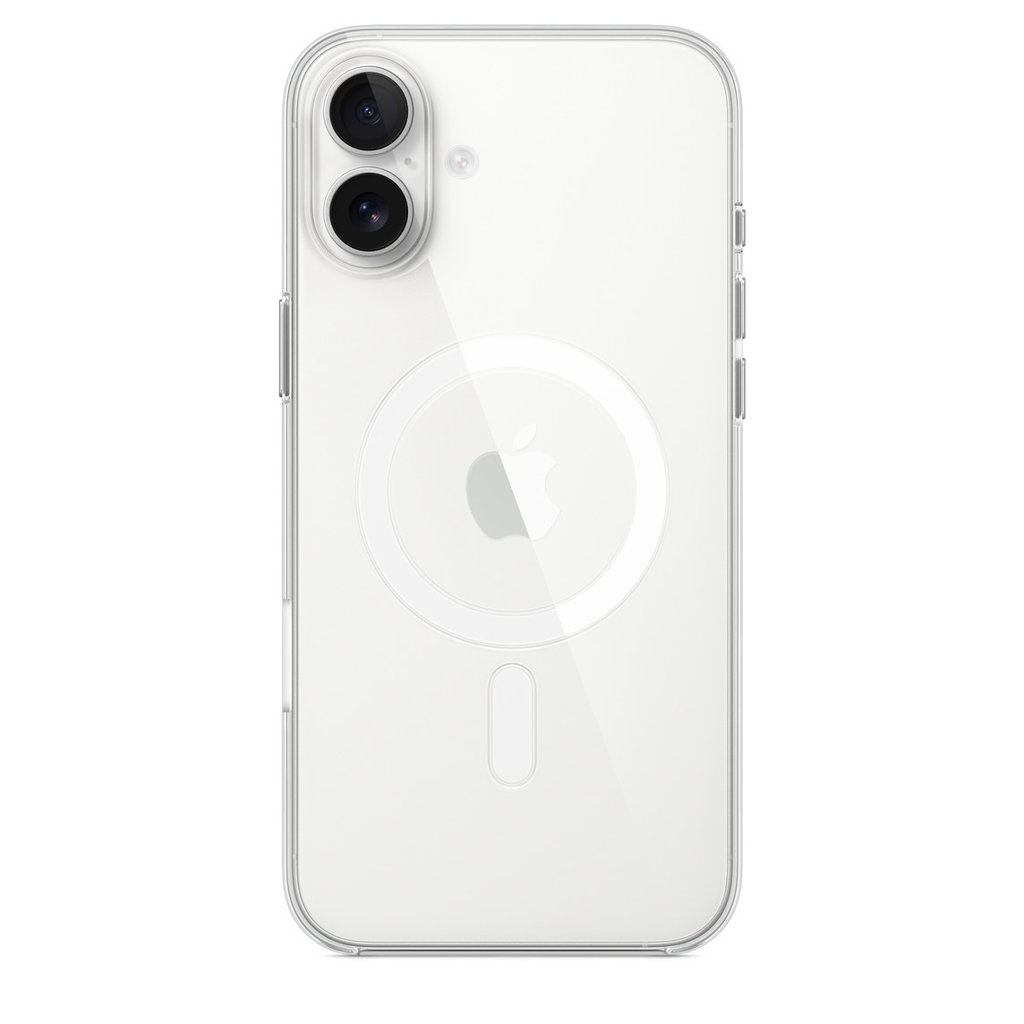 Apple coque transparente avec MagSafe pour iPhone 16 Plus