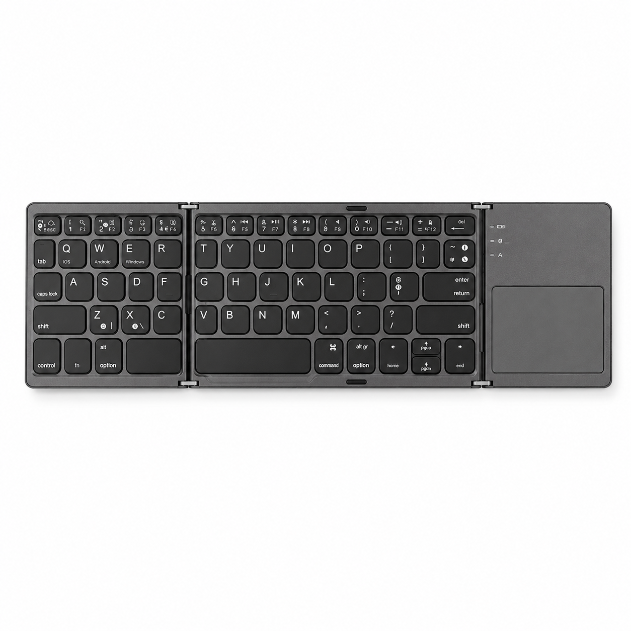 VoxorAI B033 est doté d'un pavé tactile et d'un pavé numérique. Ce clavier sans fil portable de taille standard est compatible avec les PC, les ordinateurs portables, les iPad