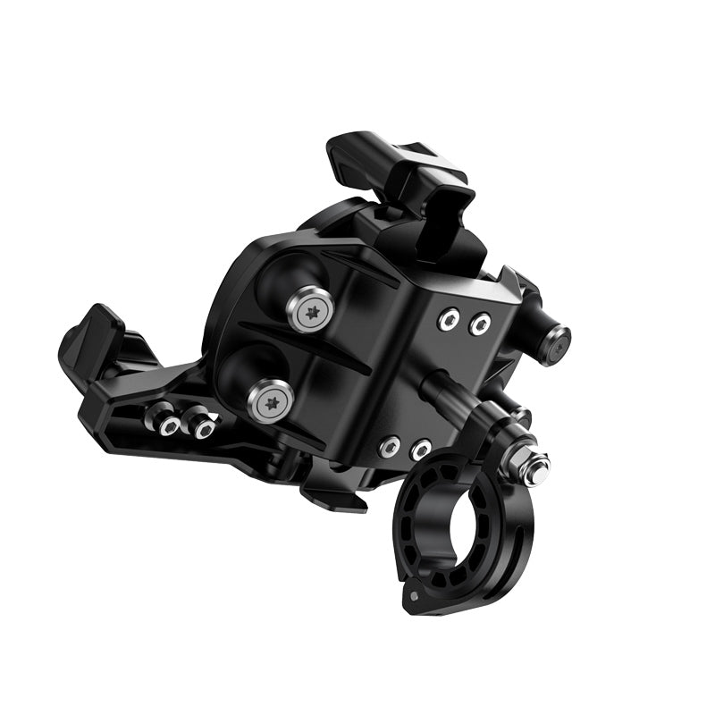 Support de téléphone à réduction de vibration LOBOO PH02S | Antivol et utilisation à une main | Charge sans fil 15 W en option