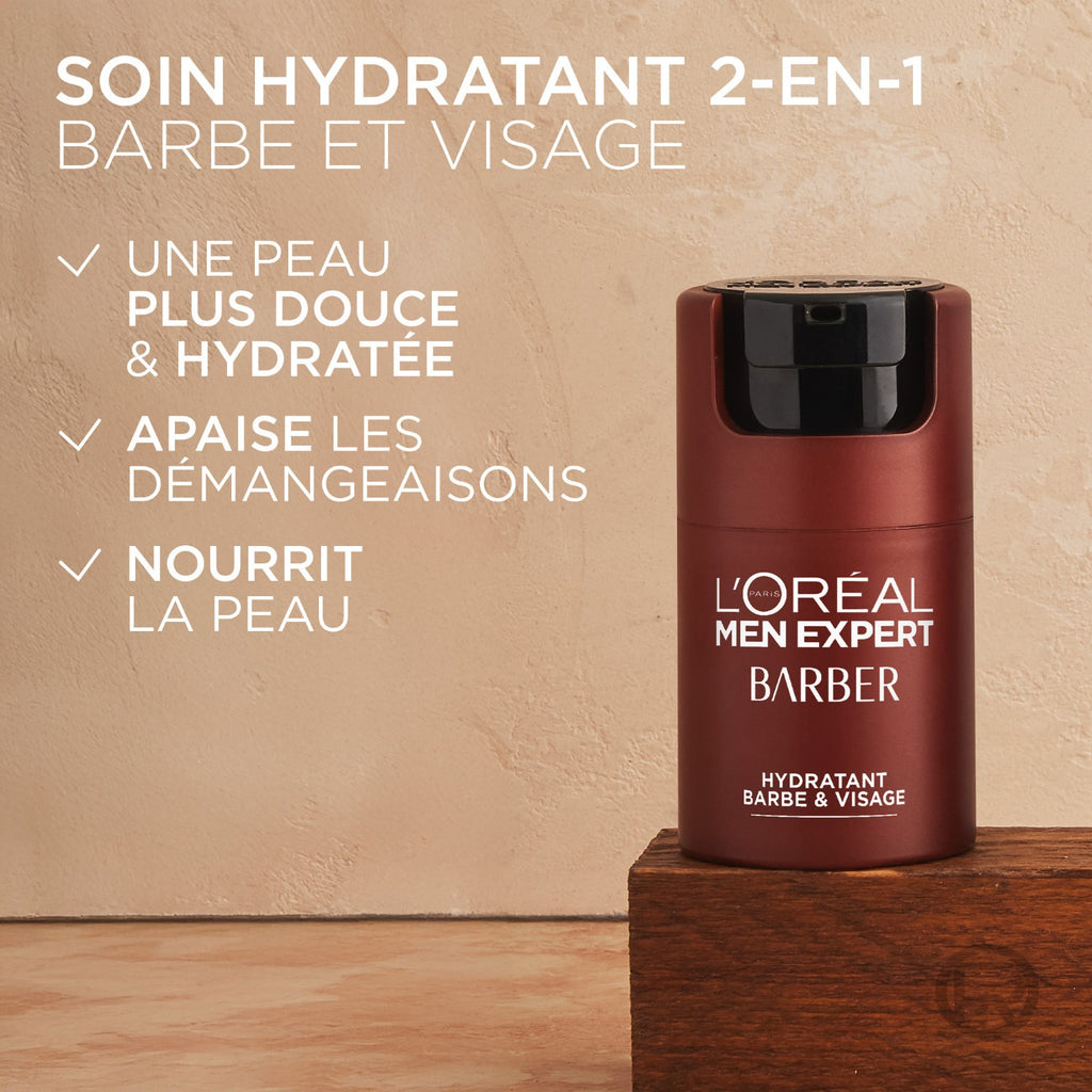 L'Oréal Paris Men Expert Barber Club Soin Barbe Courte & Visage 100ml