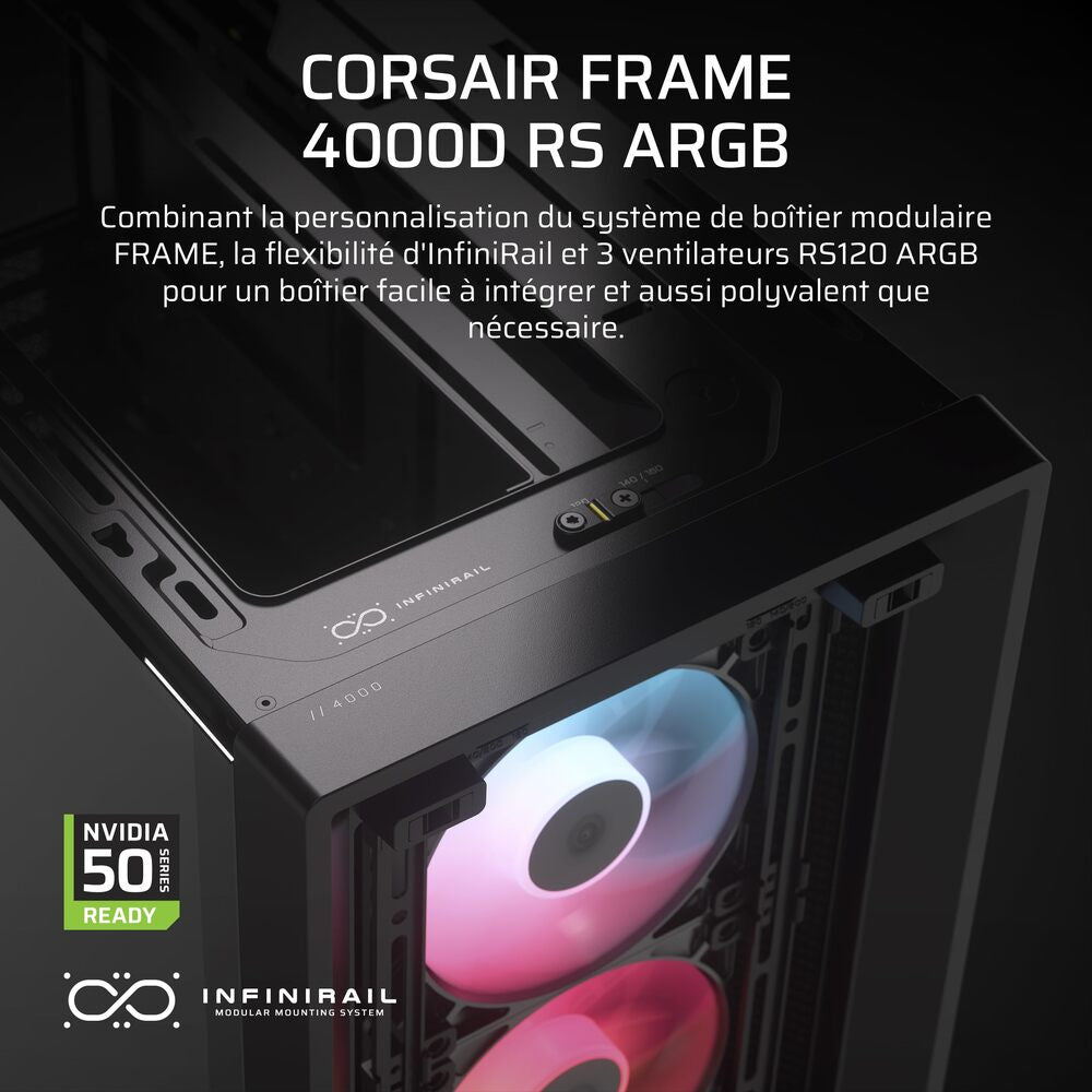 FRAME 4000D RS ARGB Mid-Tower, Black