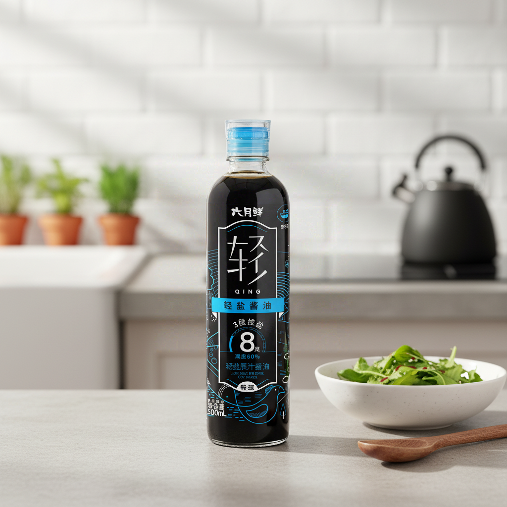 LIUYUEXIAN Sauce soja originale moins salée 500 ml