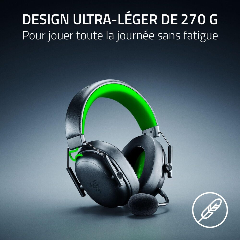 Razer BlackShark V3 X Hyperspeed Casque Gaming sans fil - Xbox - Noir