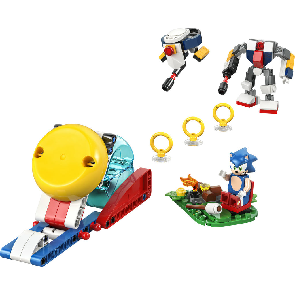 LEGO Sonic 77001 Conflit au feu de camp de Sonic
