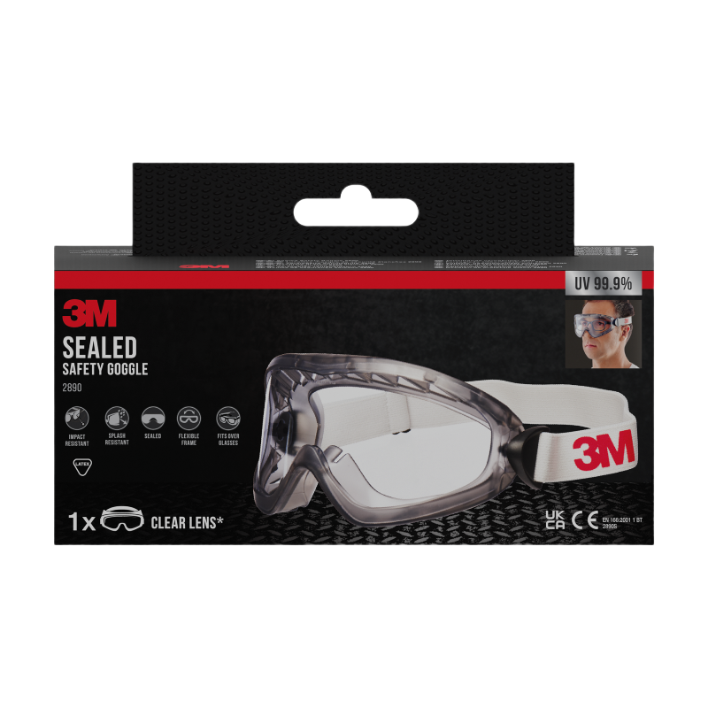 3M™Lunette- Masque Grand Confort 3M™ 2890S