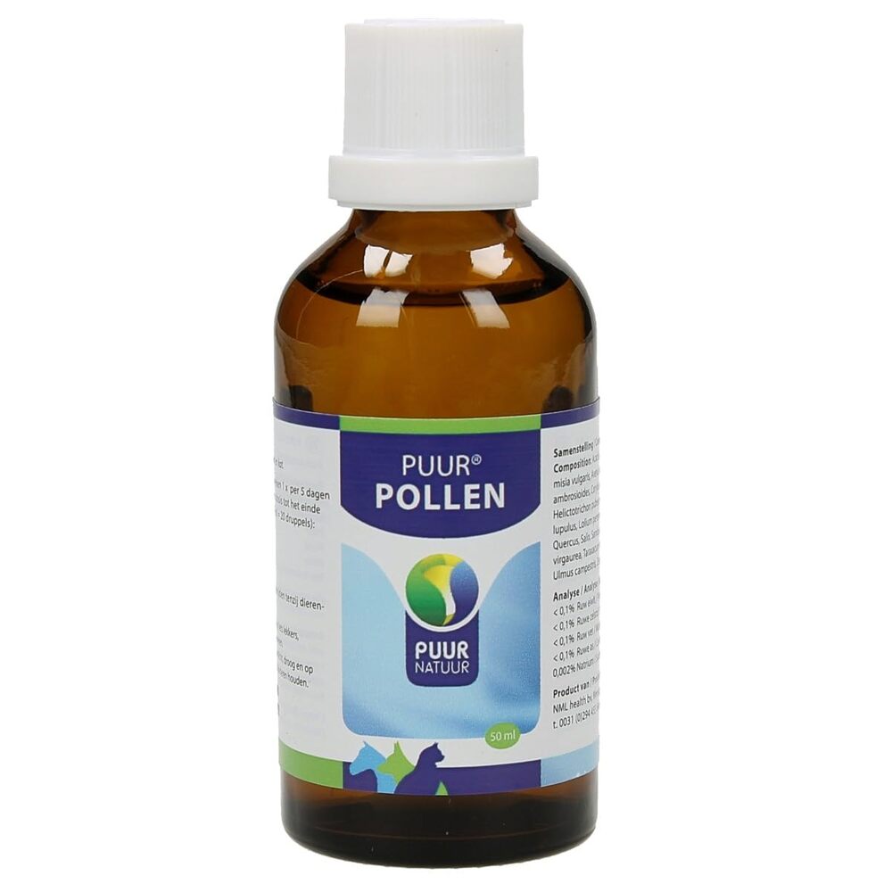 PUUR Apaise les voies respiratoires pour chats et chiens, atténue l'effet du pollen, 50 ml