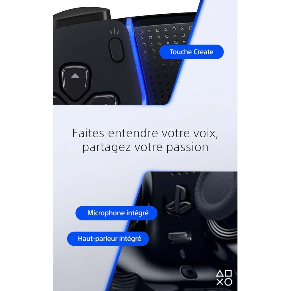 Sony Manette PS5 sans fil Dualsense Edge - Midnight Black