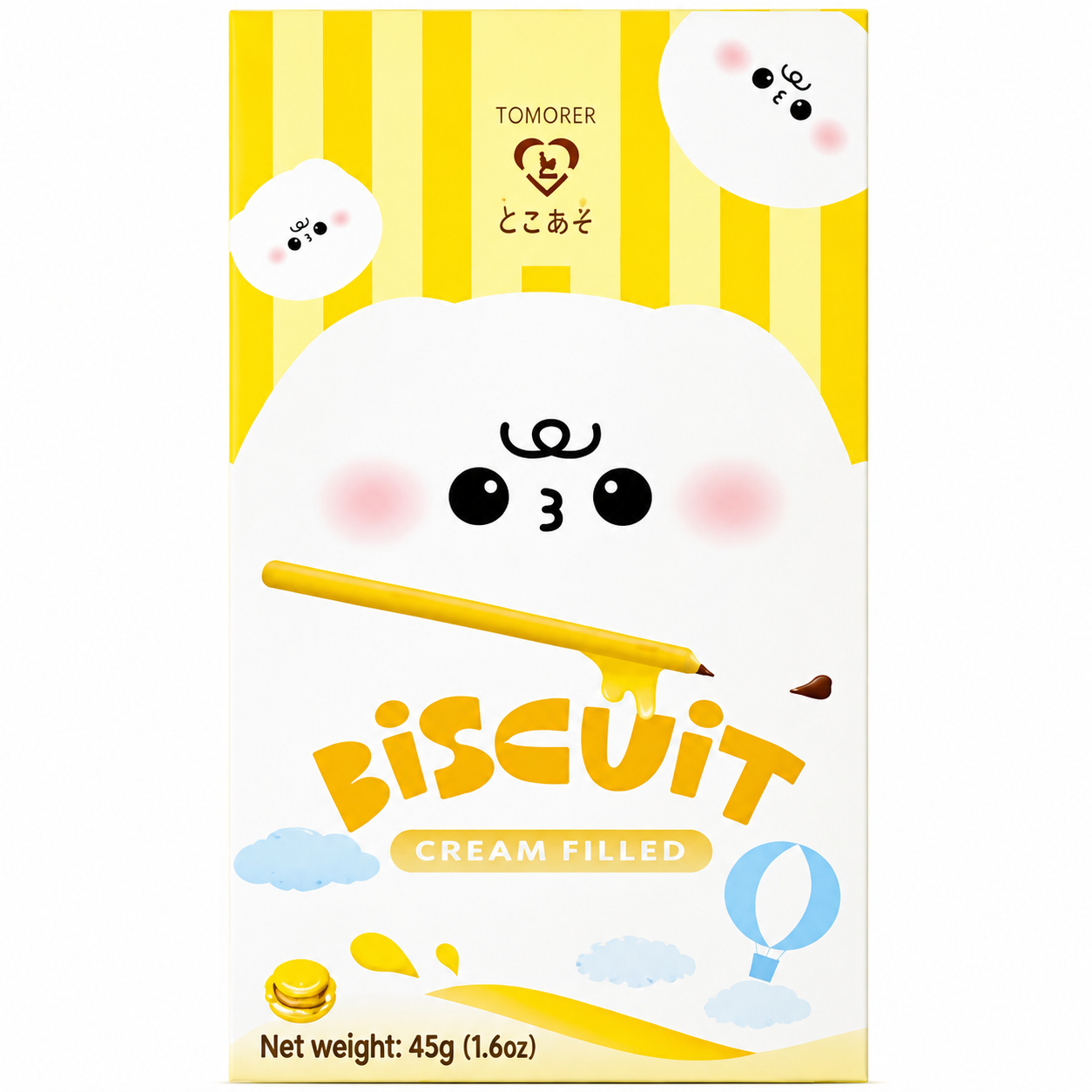 Tokimeki Bâtonnets de biscuits saveur lait & banane - 40 g