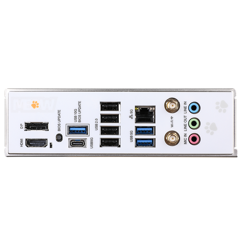 COLORFUL COLORFIRE B850M-MEOW WIFI7 V14 Carte mère, format M-ATX