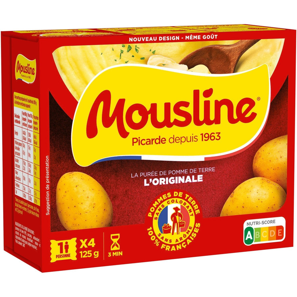 MOUSLINE Puree Nature 4x31.25g